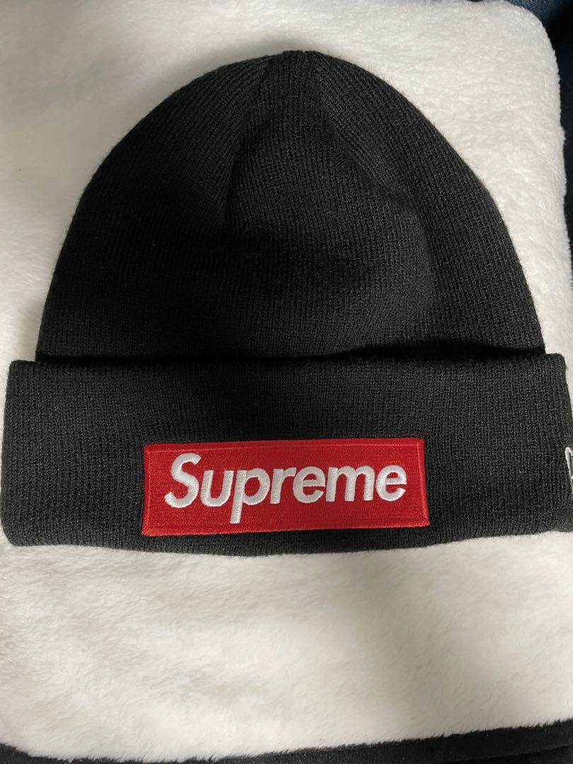 Supreme 2022AW New Era Box Logo Beanie新品購入後5回ほど着用しました