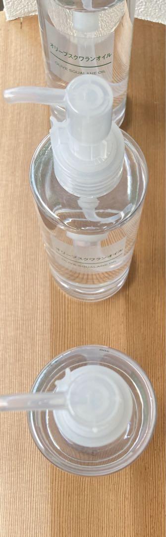 【廃盤品】無印良品　オリーブスクワランオイル　200ml 3本セット　新品未開封 廃盤品】無印良品 オリーブスクワランオイル 200ml 3本セット