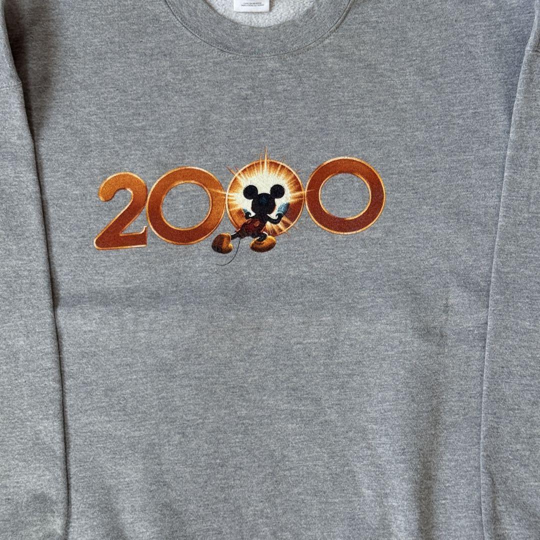Disney ミレニアムスウェット 2000年 ミッキー XXL USA製