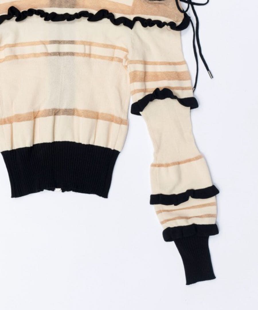 MAISON SPECIAL 2WAYフリルトップ