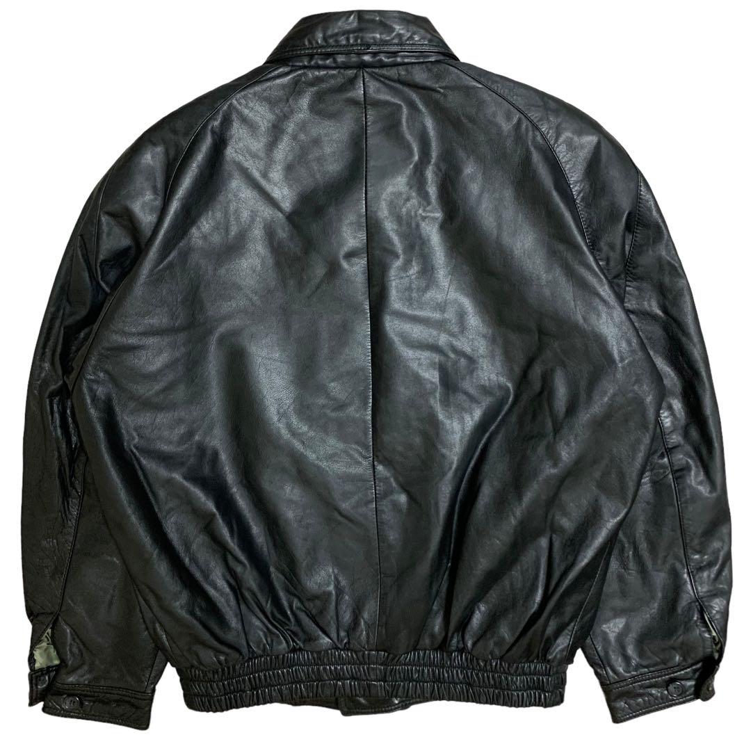 ジャケット・アウター 80s short real leather bomber jacket