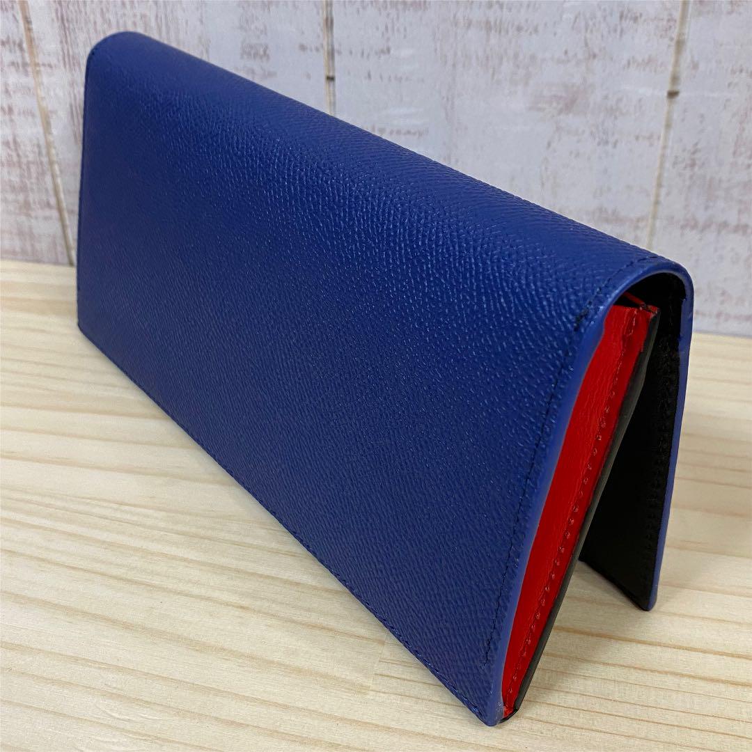 在庫お得 ⭐️新品 箱あり ポールスミス 長財布 カラーフラッシュ ブルー wLsgn-m69750147029 人気新品