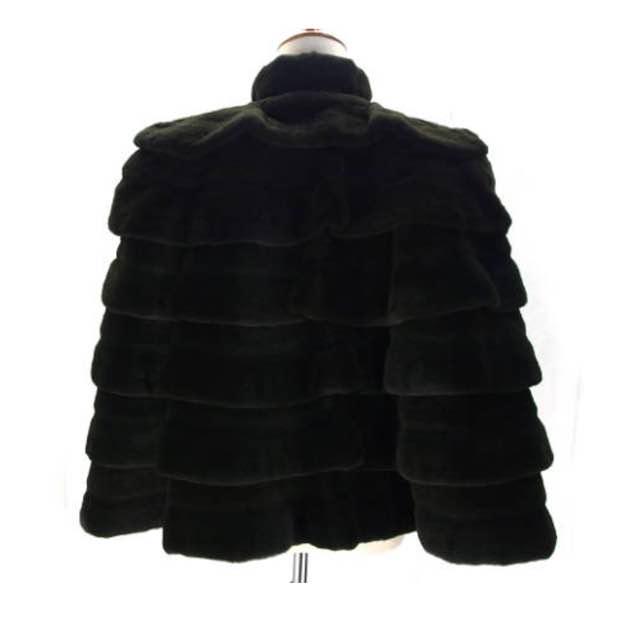 正規品 美品 アウター 黒系 フリー 57Zd8-m69750761161 VISCARDI 最高級ミンク シェアード 限定SALE豊富な