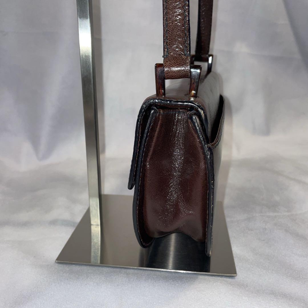 PRADA プラダ ショルダーバッグ レディース べっこう カーフ