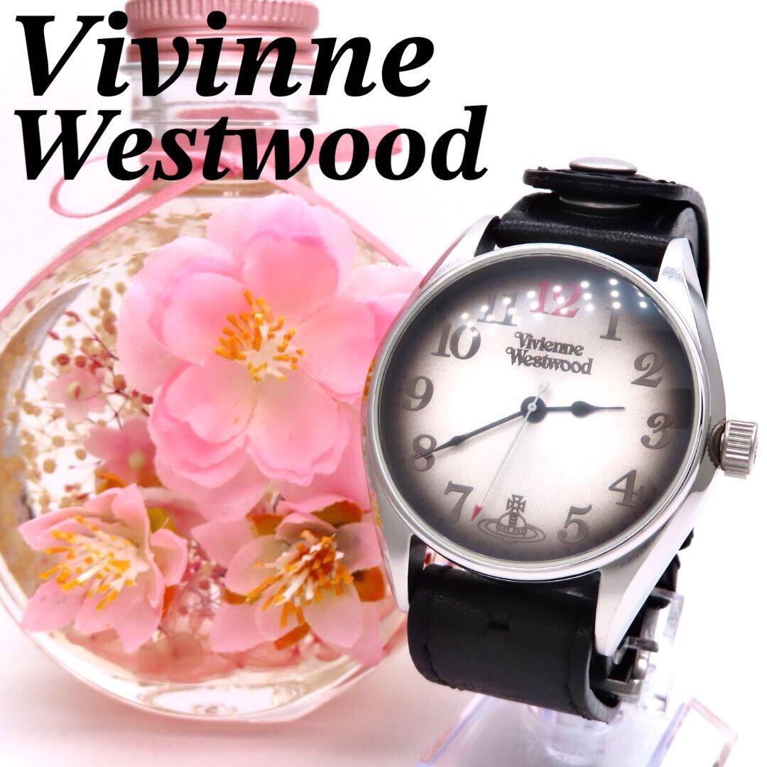 ☆極美品 VV012BK ヴィヴィアンウエストウッド 時計 アンティーク加工