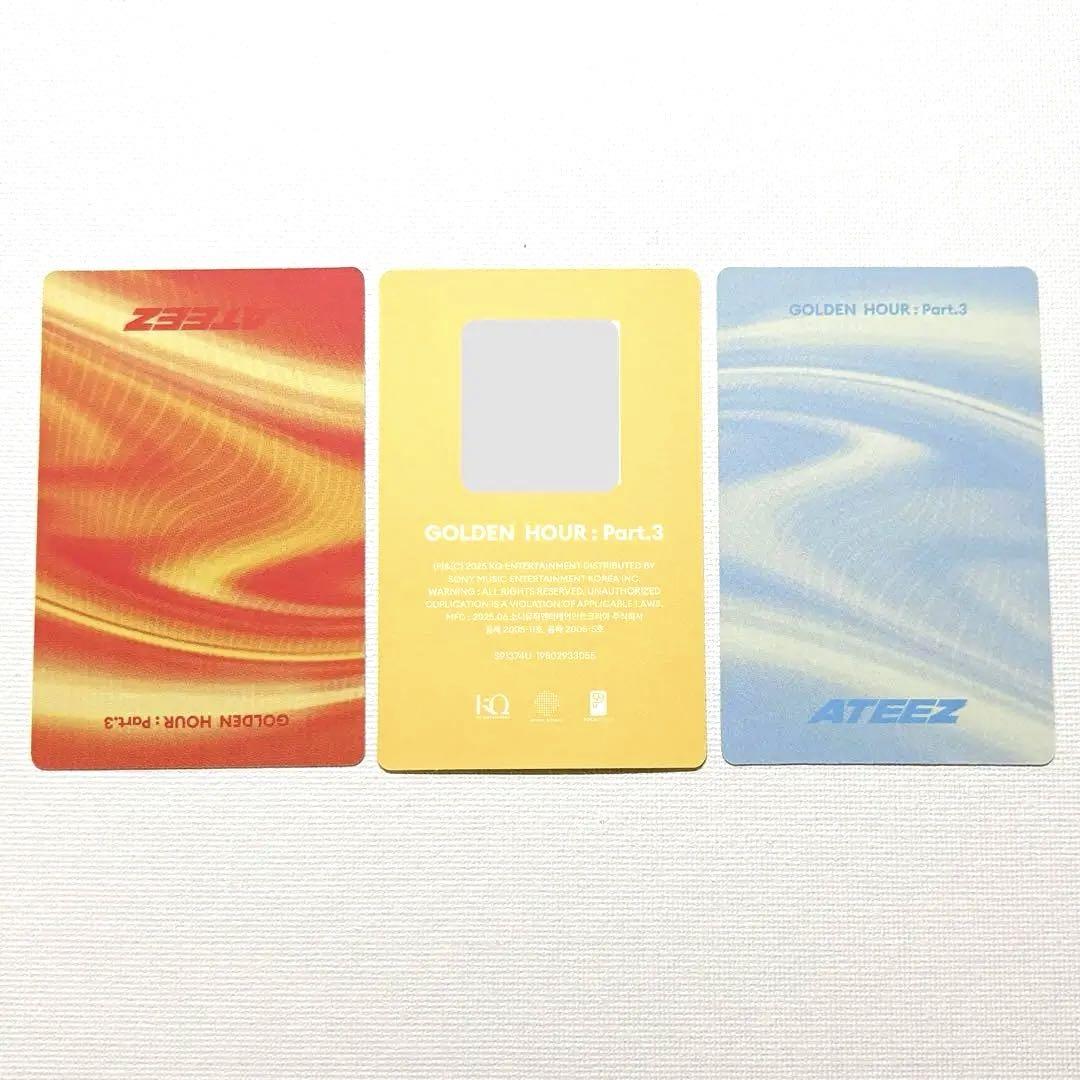 ATEEZ Golden Hour Part.3 ジョンホ トレカ QR - メルカリ