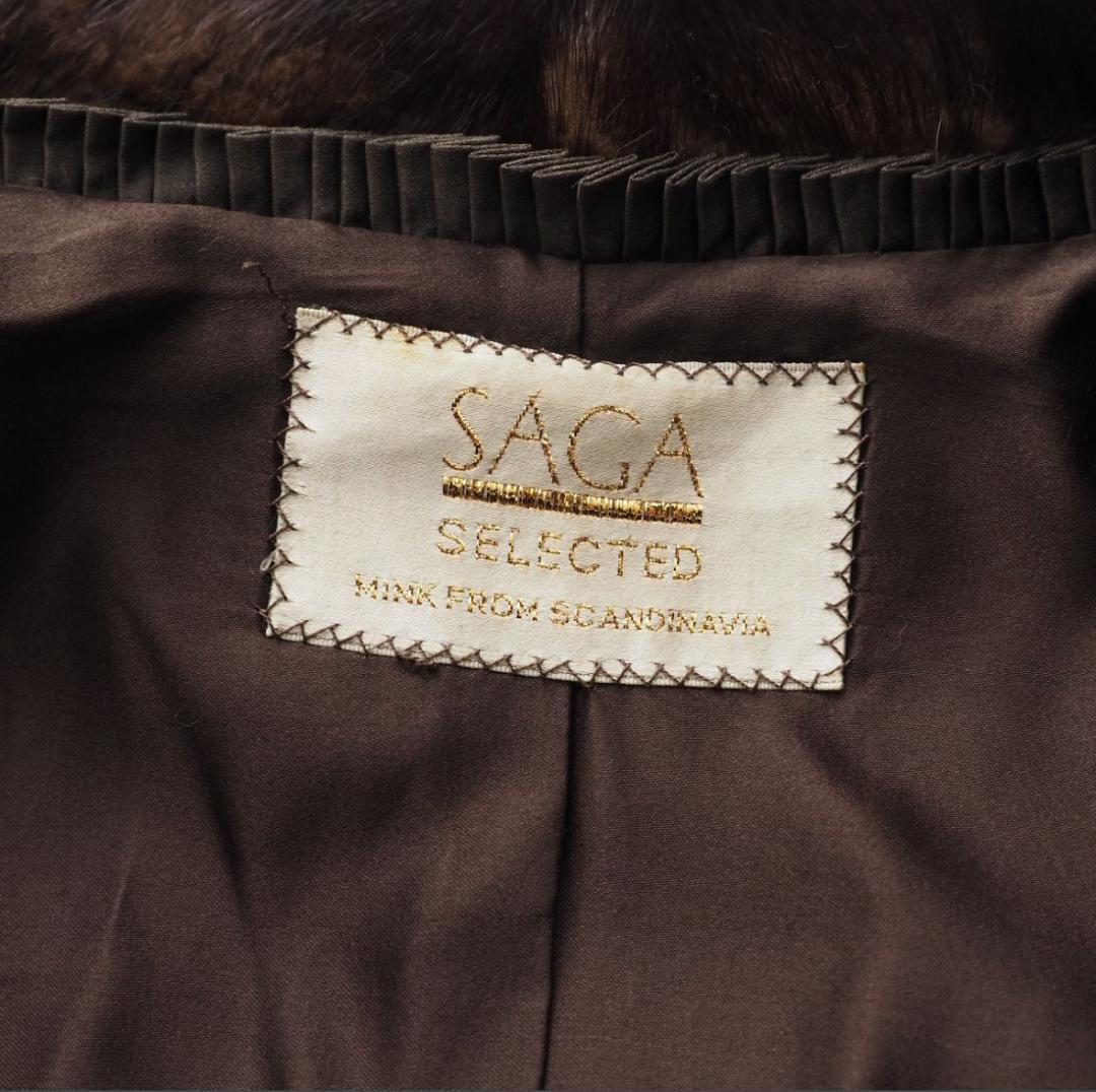 【美品】 サガミンク SAGASELECTED MINK デミバフミンク ロング