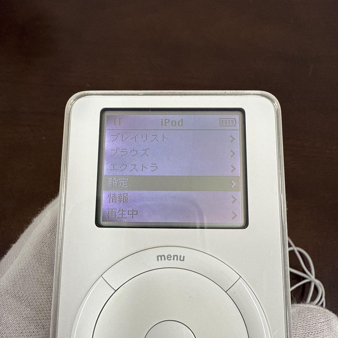 iPod 初代デザイン　二世代モデル　A1019 20GB 動作品