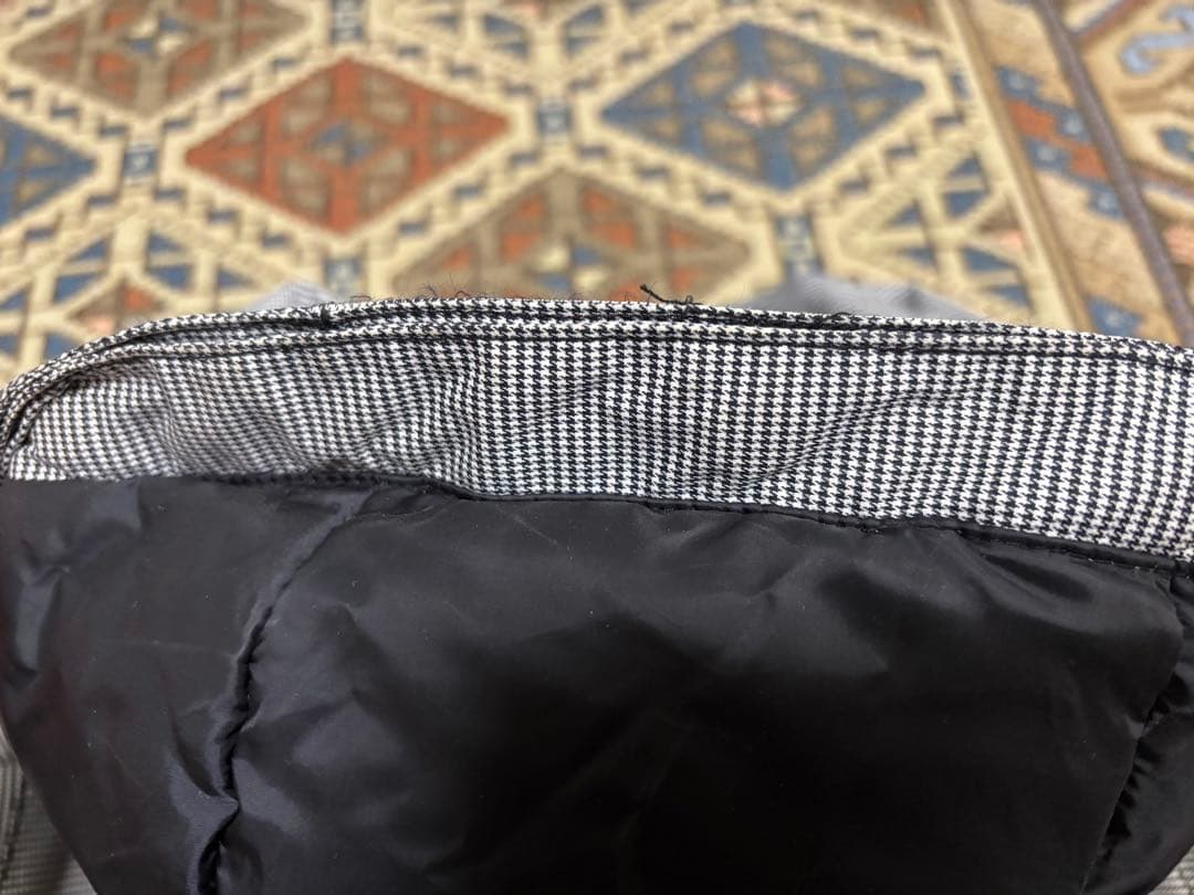 美品 THE NORTH FACE ダウンジャケット S ブラック 千鳥格子柄 美品 THE NORTH FACE ダウンジャケット S ブラック 千鳥格子柄