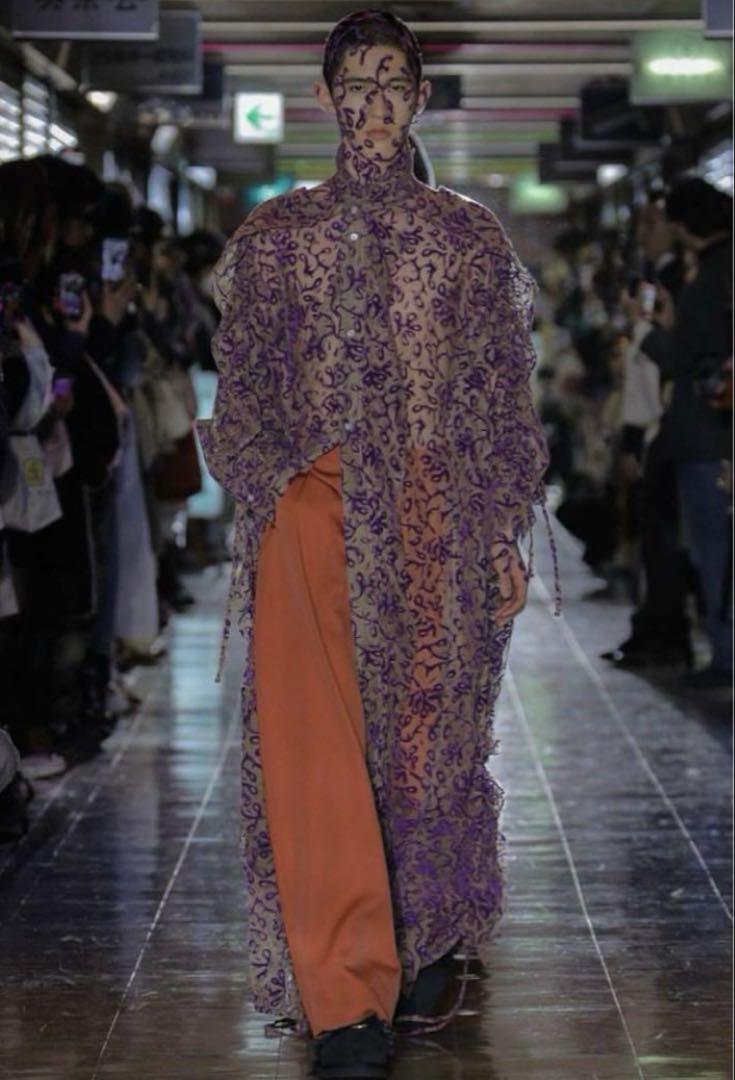 Basemark 23FW シアーワンピースロングシャツ