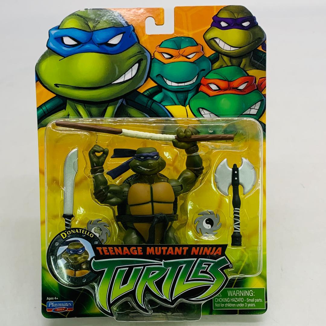 プレイメイツ TMNT クラシックタートルフィギュア 2003 4個