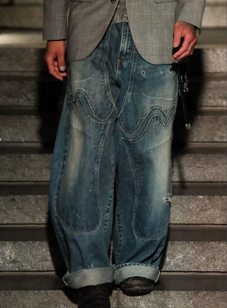 パンツ SUGARHILL24ss FADED MODERN WESTERN DENIM