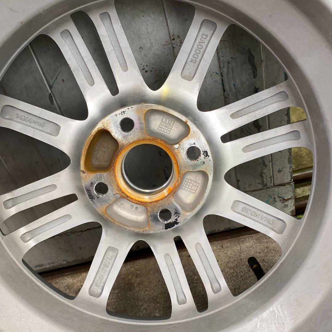 ダイハツ純正ホイール 155/65R14 1本 スペア等に 送料込み