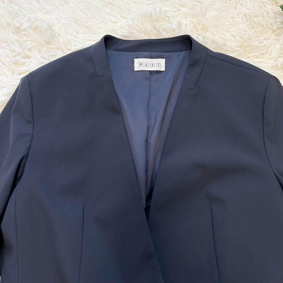 最低 価格ファッション - 【極美品】 PLST プラステ ノーカラー