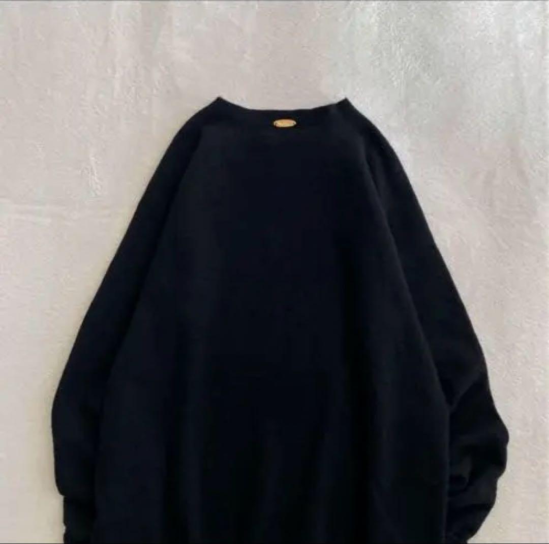 【美品✨】Deuxieme Classe CAPRIクルーネックプルオーバー　黒