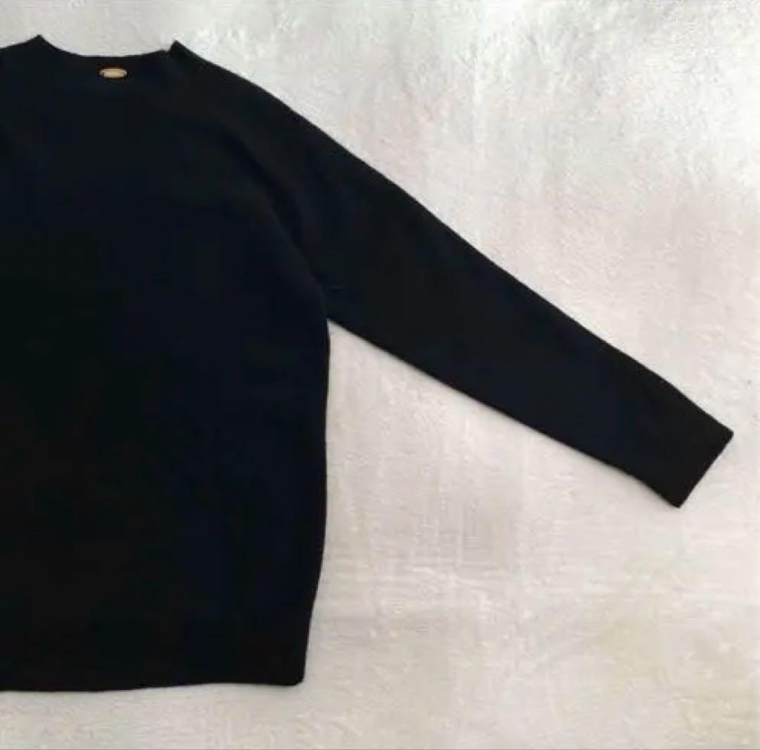 【美品✨】Deuxieme Classe CAPRIクルーネックプルオーバー　黒