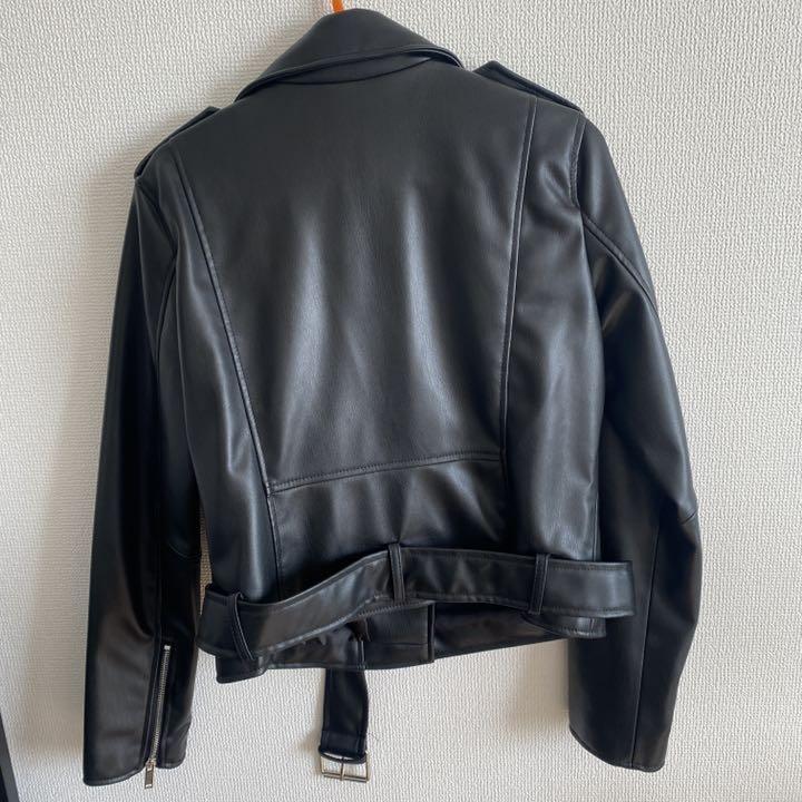 爆売り!】 レザージャケット ライダースジャケット ZARA - ライダース ...