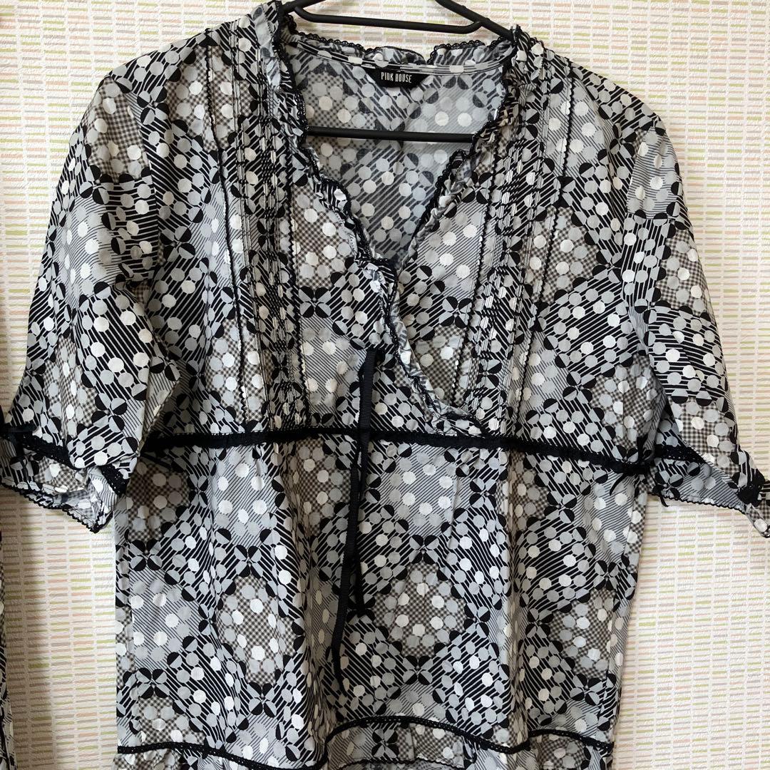 PINK HOUSE 花柄スカートセットアップ