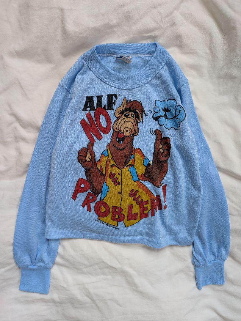 キッズ古着 vintage ALF NO PROBLEM Tシャツ 1987年製