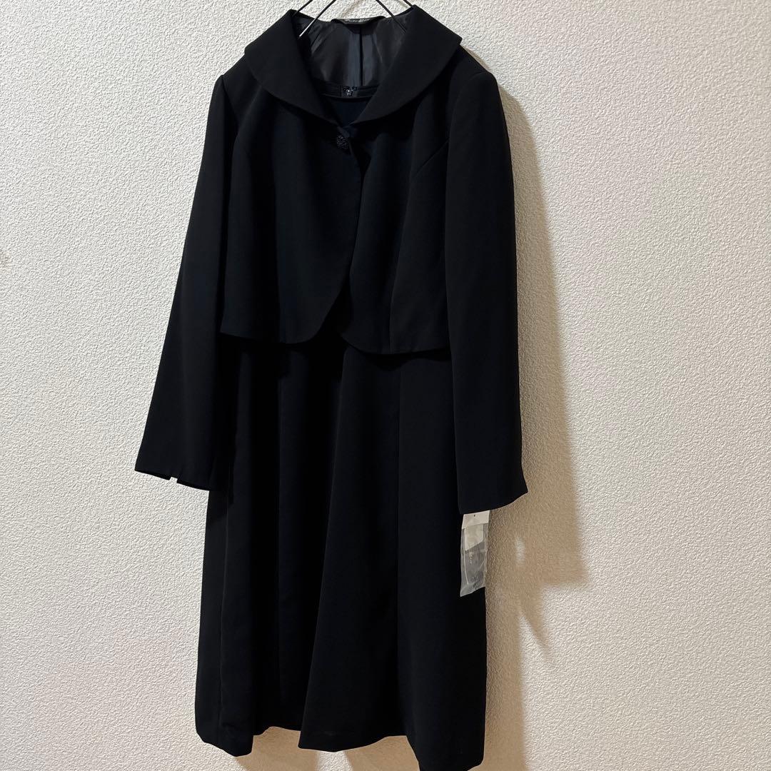 極美品 パテポア ブラックフォーマル ワンピース 大きいサイズ 礼服 19号 黒 極美品 パテポア ブラックフォーマル ワンピース 大きいサイズ 礼服 19号 黒