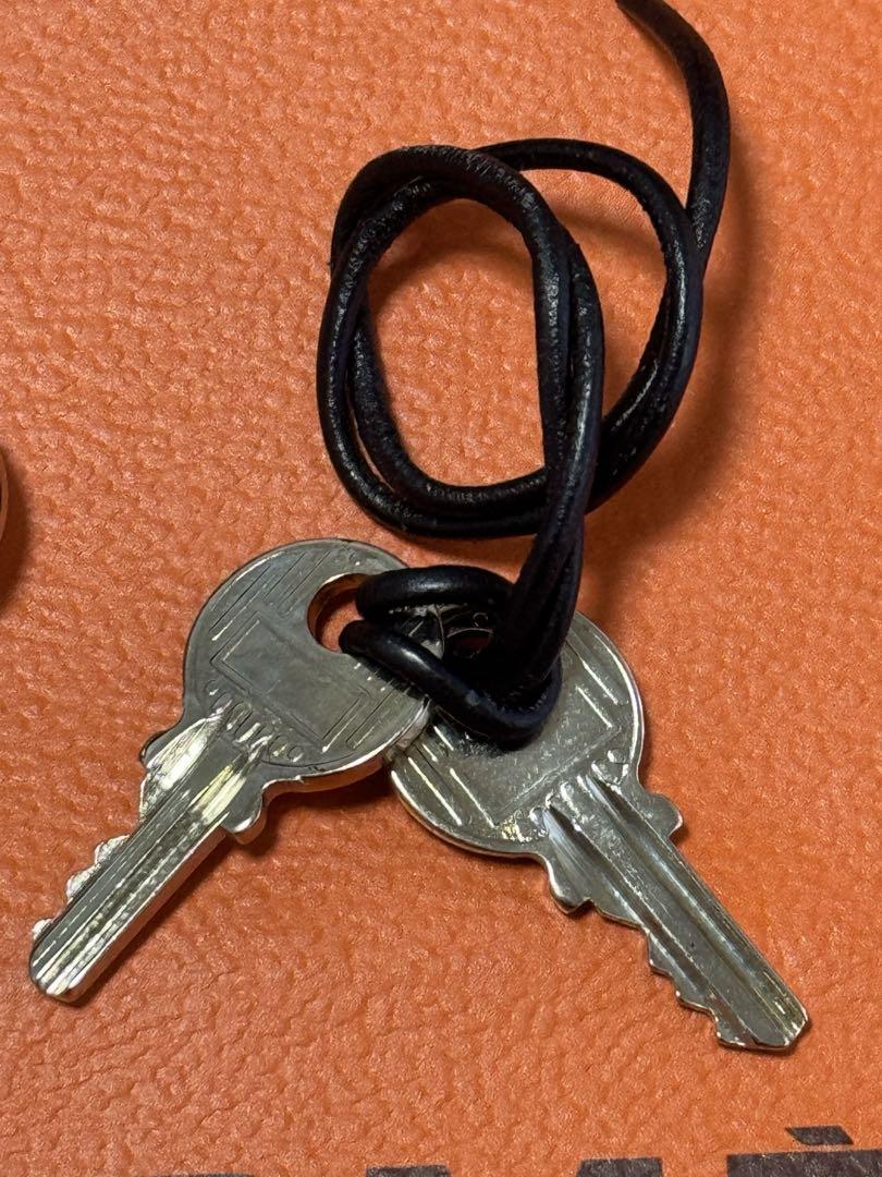 美品 HERMES エルメス カデナ 鍵2本 No.120 パドロック チャーム