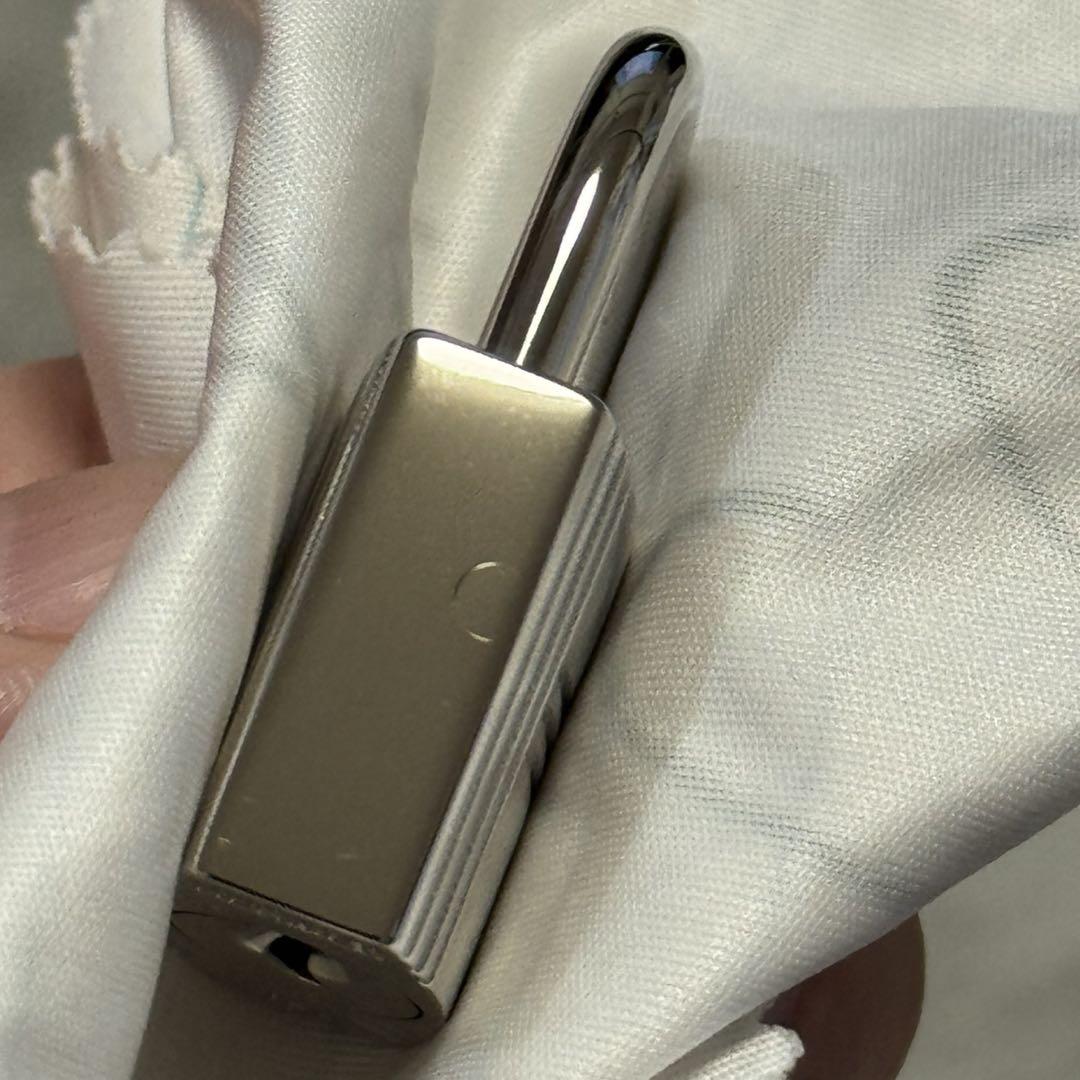 美品 HERMES エルメス カデナ 鍵2本 No.120 パドロック チャーム