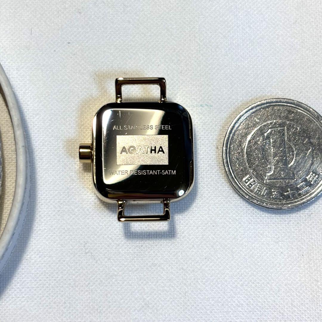 AGATHA 新品 電池入り 2重巻 MADE IN FRANCE AGATHA 新品 電池入り 2重巻 MADE IN FRANCE - メルカリ