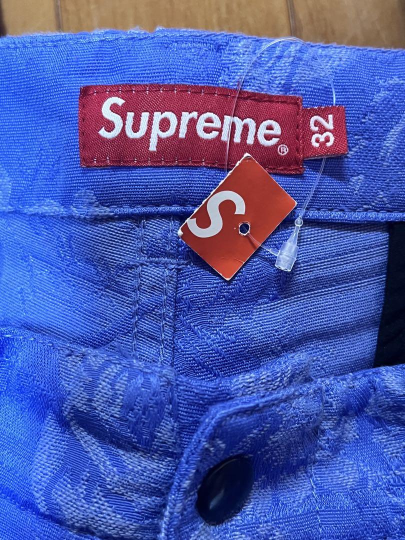 パンツ Supreme Floral Tapestry Cargo Pant Blue
