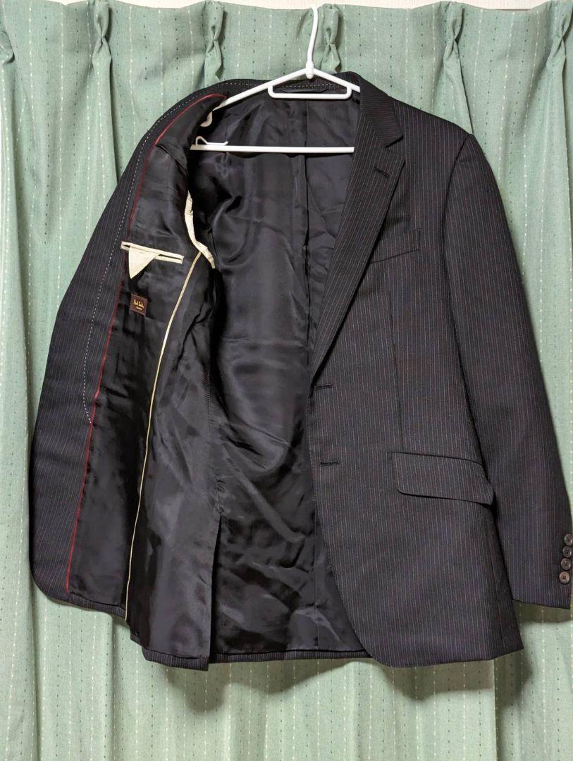 美品 Paul Smith collection グレーストライプMセットアップ