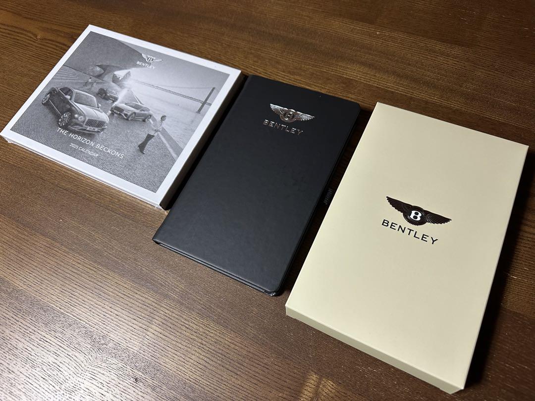 BENTLEY 2025年カレンダー& モレスキン仕様 ノートブック セット 
