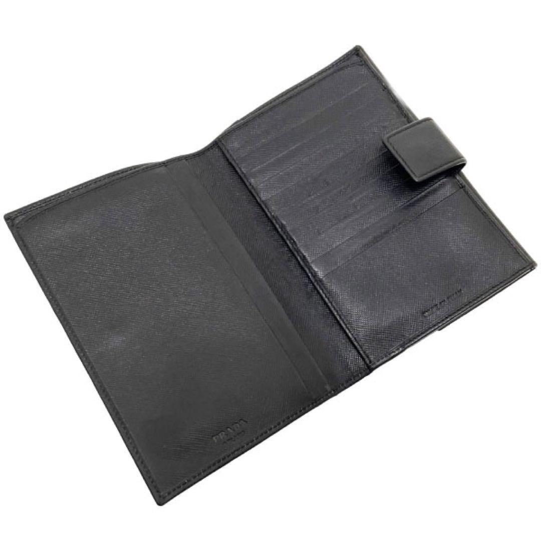 正規品 美品 プラダ Wホック サフィアーノ 財布 サイフ 【NN13588】