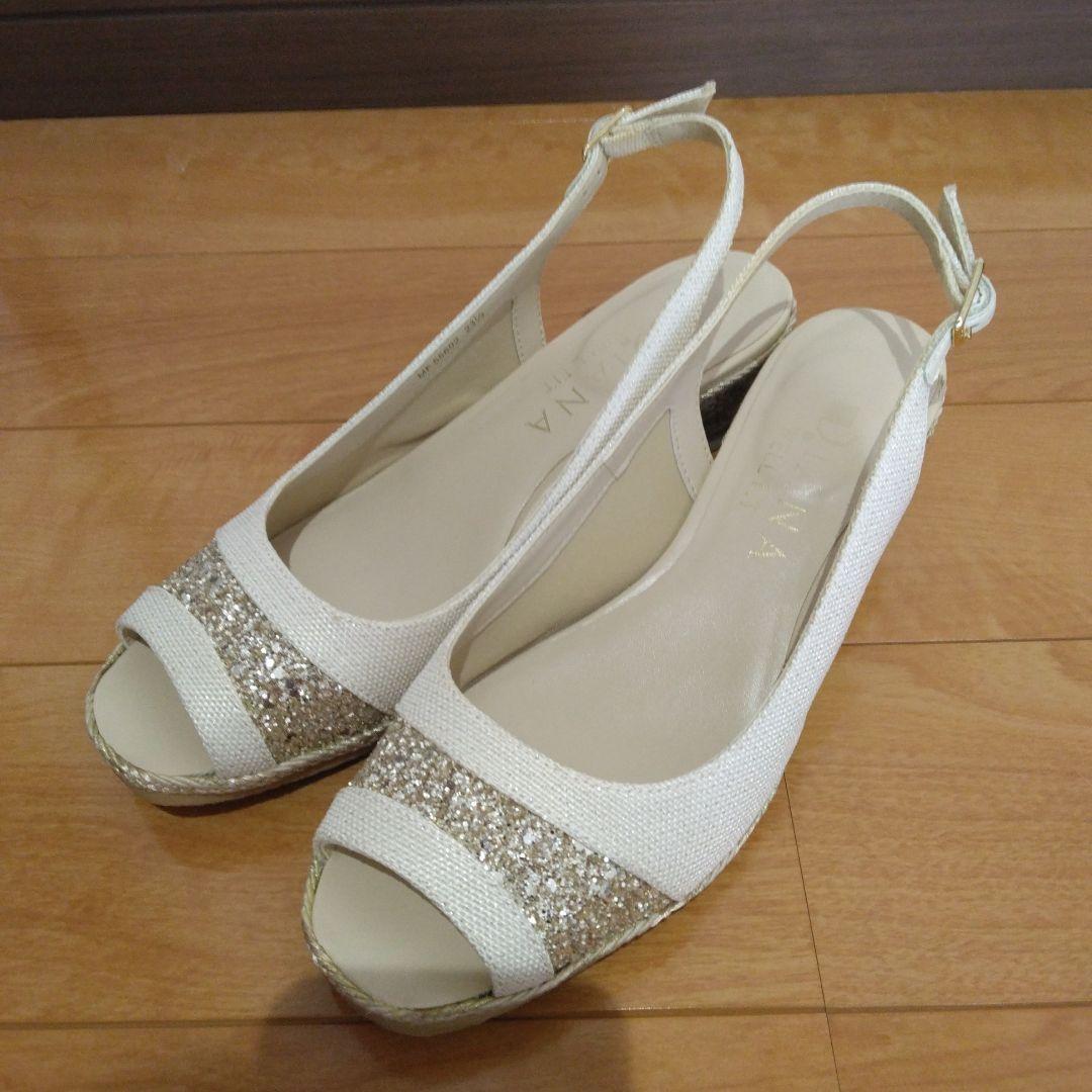 DIANA WELLFIT バックベルトサンダル 23.5cm