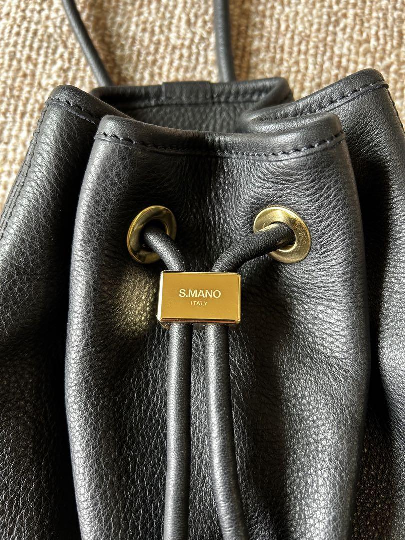 S.MANO DRAWSTRING BAG エスマノ ドローストリングバッグ