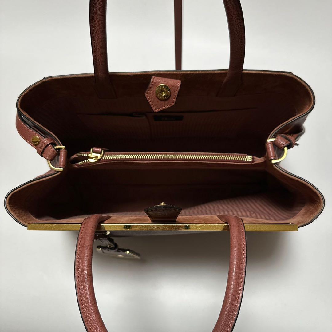 FENDI - 極美品 フェンディ トロワジュール レザー 2WAY