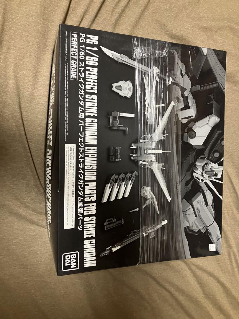 PG1/60ストライクガンダム ＋パーフェクトストライク拡張パーツセット未組立