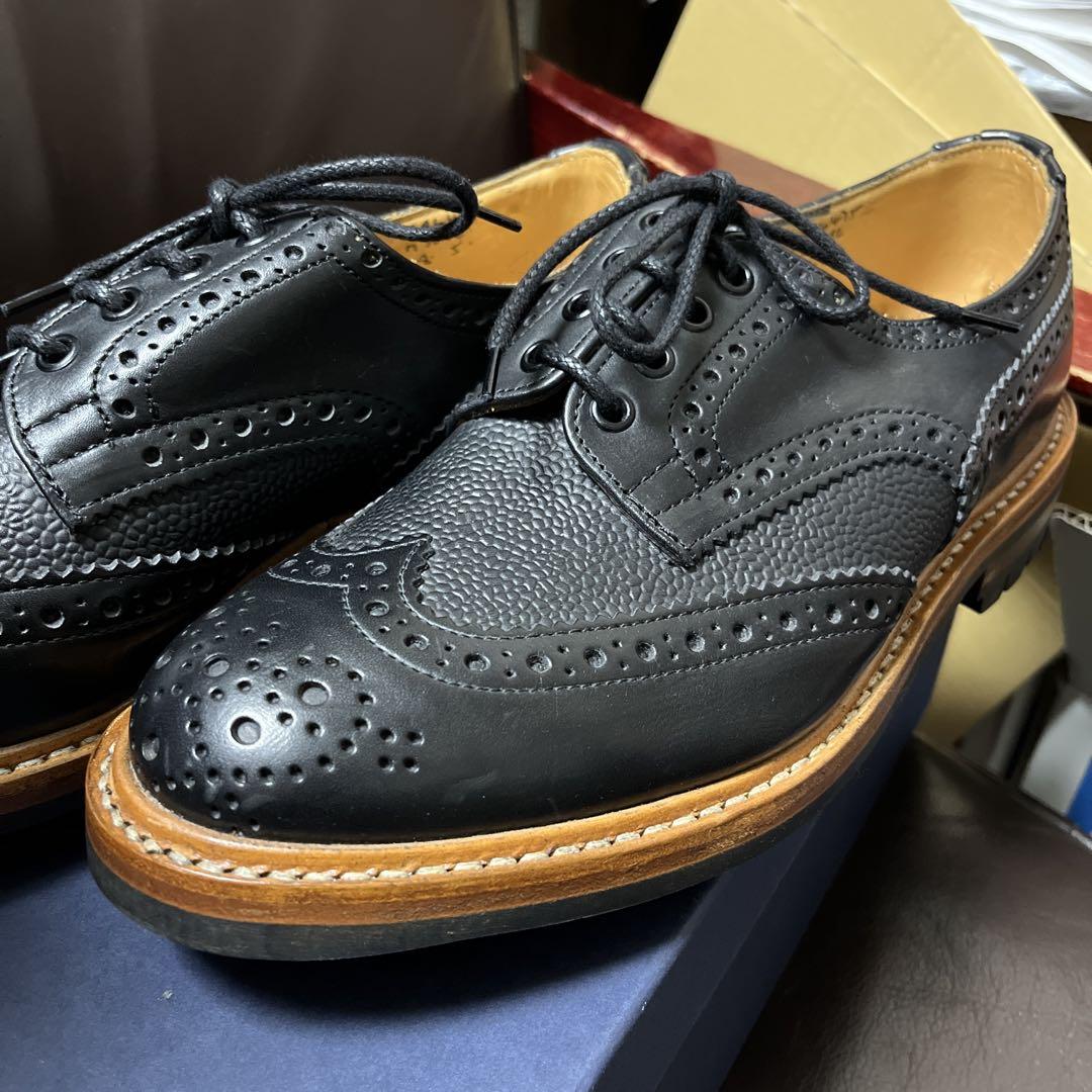 UNRIVALED TRICKER'Sウイングチップシューズ 8 新品