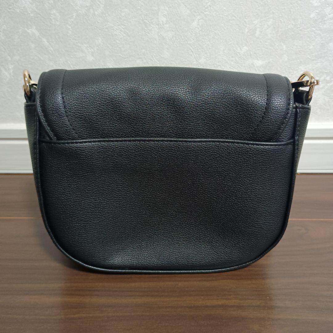 美品】マリークワント MARY QUANT ショルダーバッグ ブラック 黒