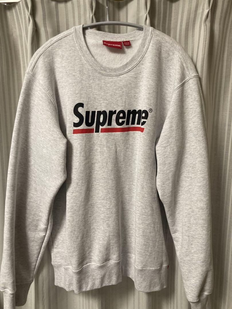 Supreme Underline Crewneck Mサイズ