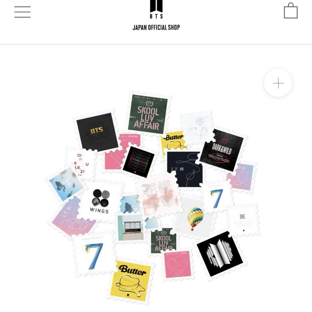 BTS 新品未開封 PROOF アルバムステッカーセット - メルカリ