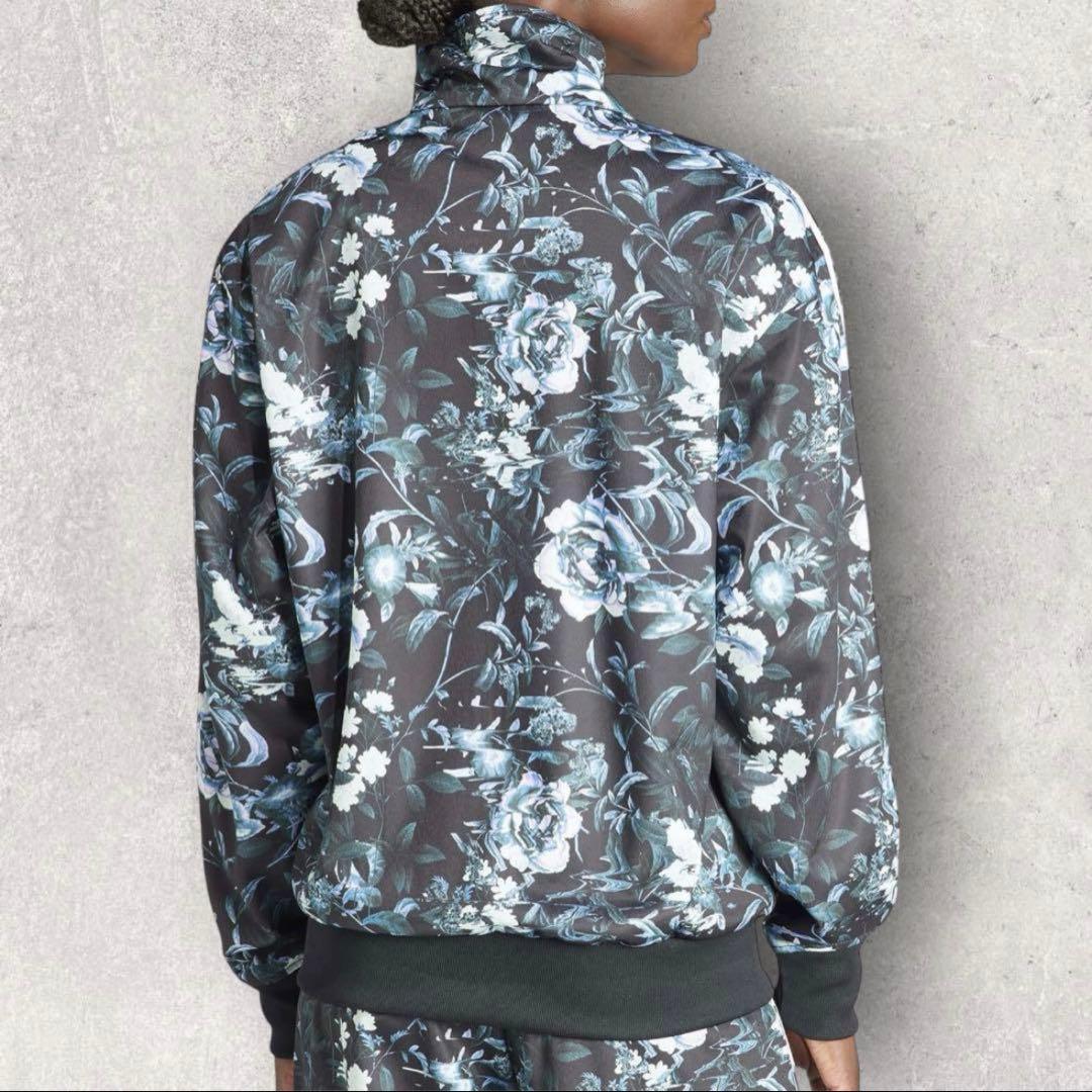 美品】adidasフラワーファイヤーバード トラックジャケット 美品】adidasフラワーファイヤーバード トラックジャケット