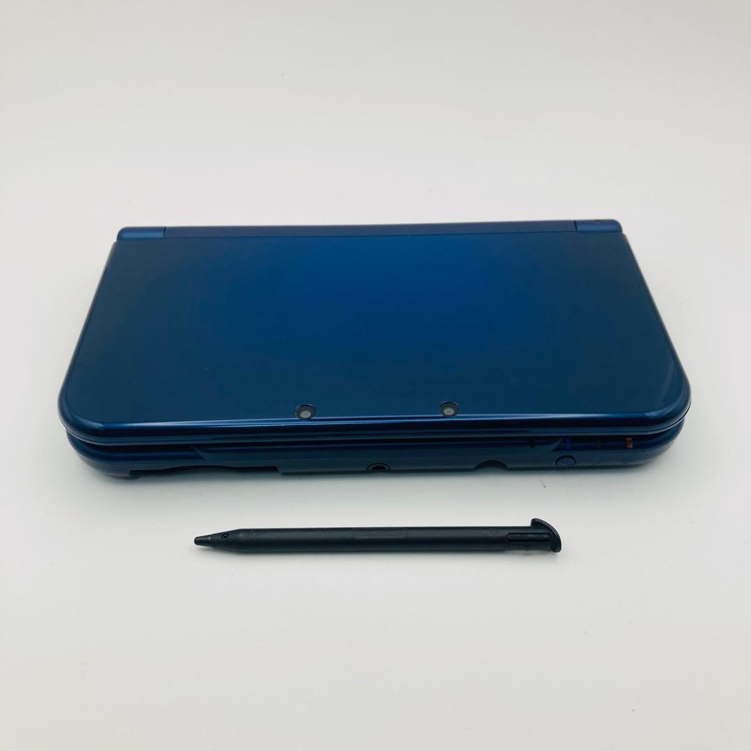 上下iPS液晶 任天堂 New 3DS LL メタリックブルー 本体Nintendo 3DS