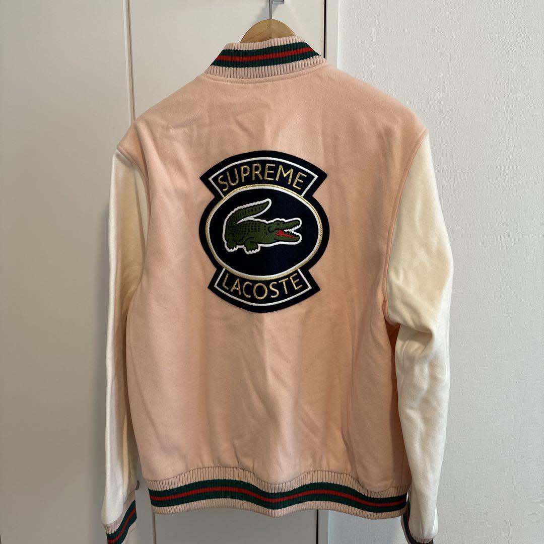ジャケット・アウター Supreme LACOSTE Wool Varsity Jacket