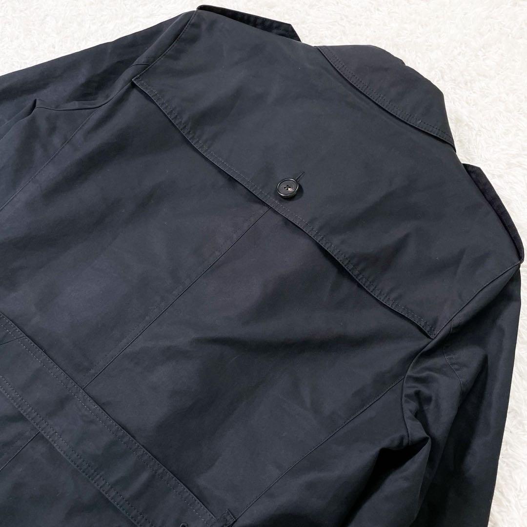 ブラックレーベルクレストブリッジ トレンチコート ライナー キルティング L 黒
