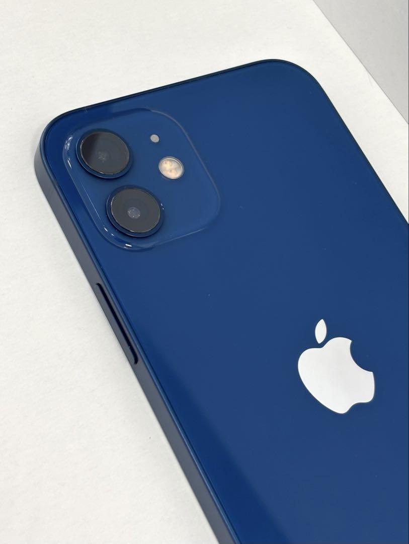 iPhone 12mini 64GB Blue バッテリー残量90% 美品 美品】iPhone 12 mini ブルー 64GB【バッテリー 90%】（Apple