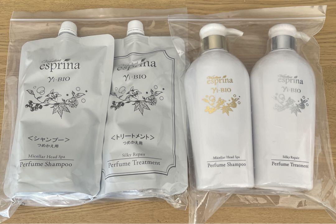 ヴィブリアン　エスプリーナ シャンプー＆トリートメント詰め替え用 エスプリーナvi-BIOシャンプー&トリートメント レフィル+P付