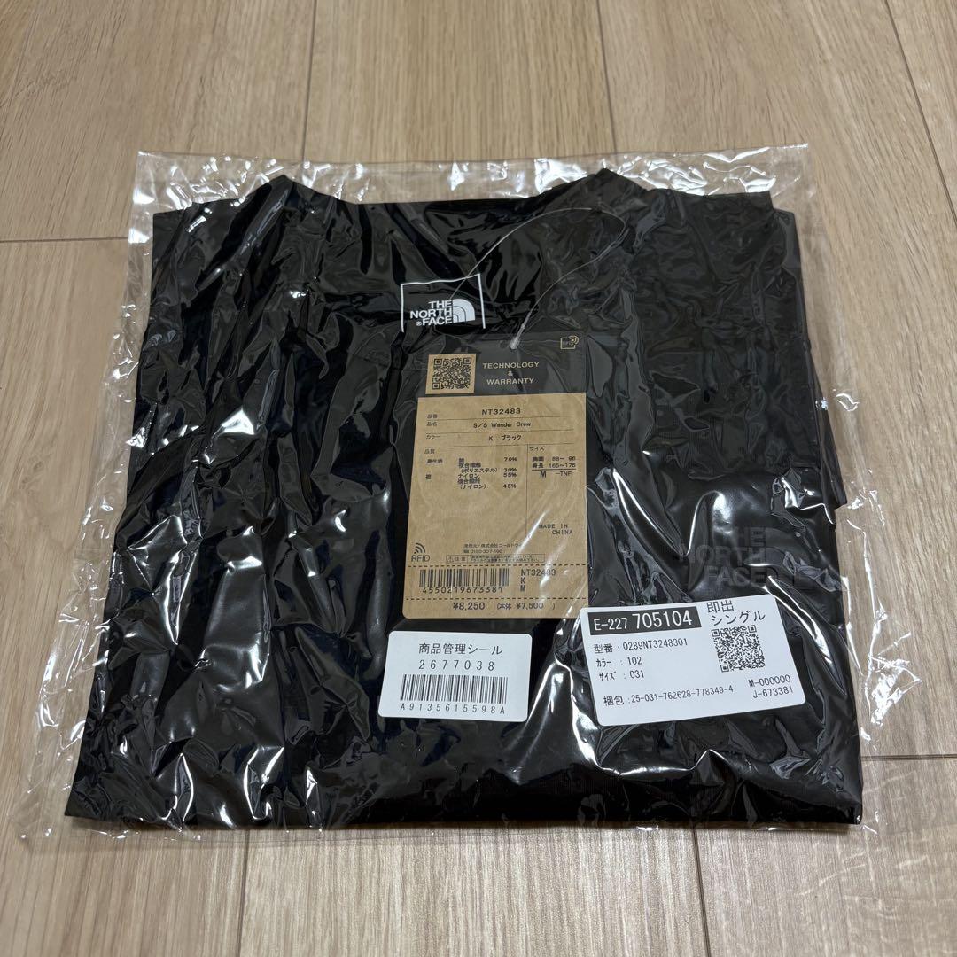★週末値下げ！新品未開封タグ付き！ノースフェイス　ショートスリーブワンダークルー