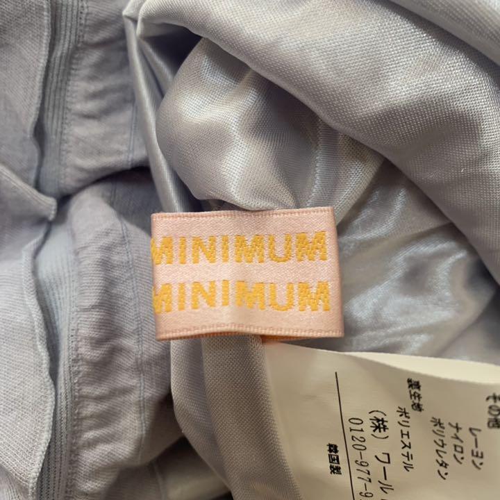 じですか MINIHUM MINIHUM ⭐︎ パープル 膝丈ワンピース M 新品1177 5dk18-m69792615479 までの