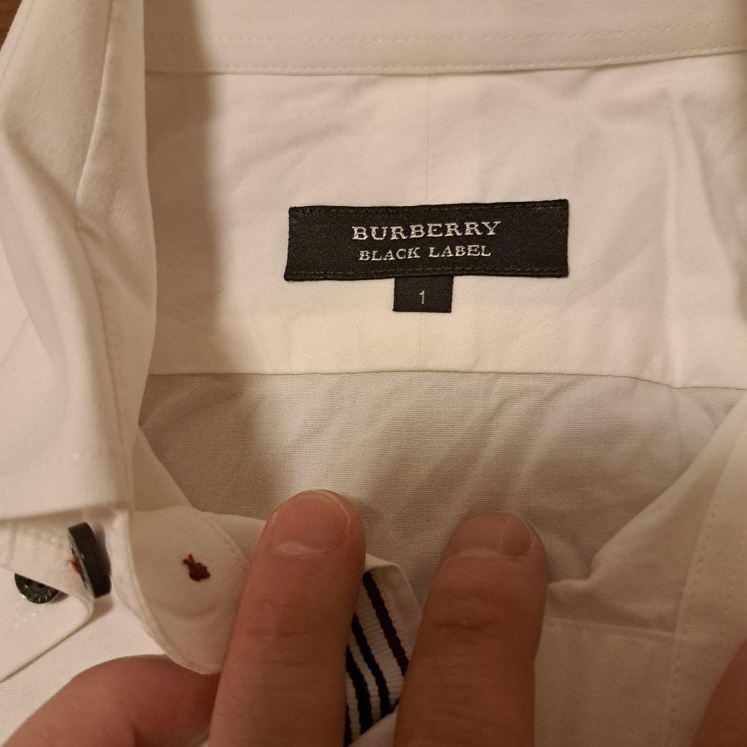 BURBERRY BLACK LABEL 長袖シャツ サイズ1