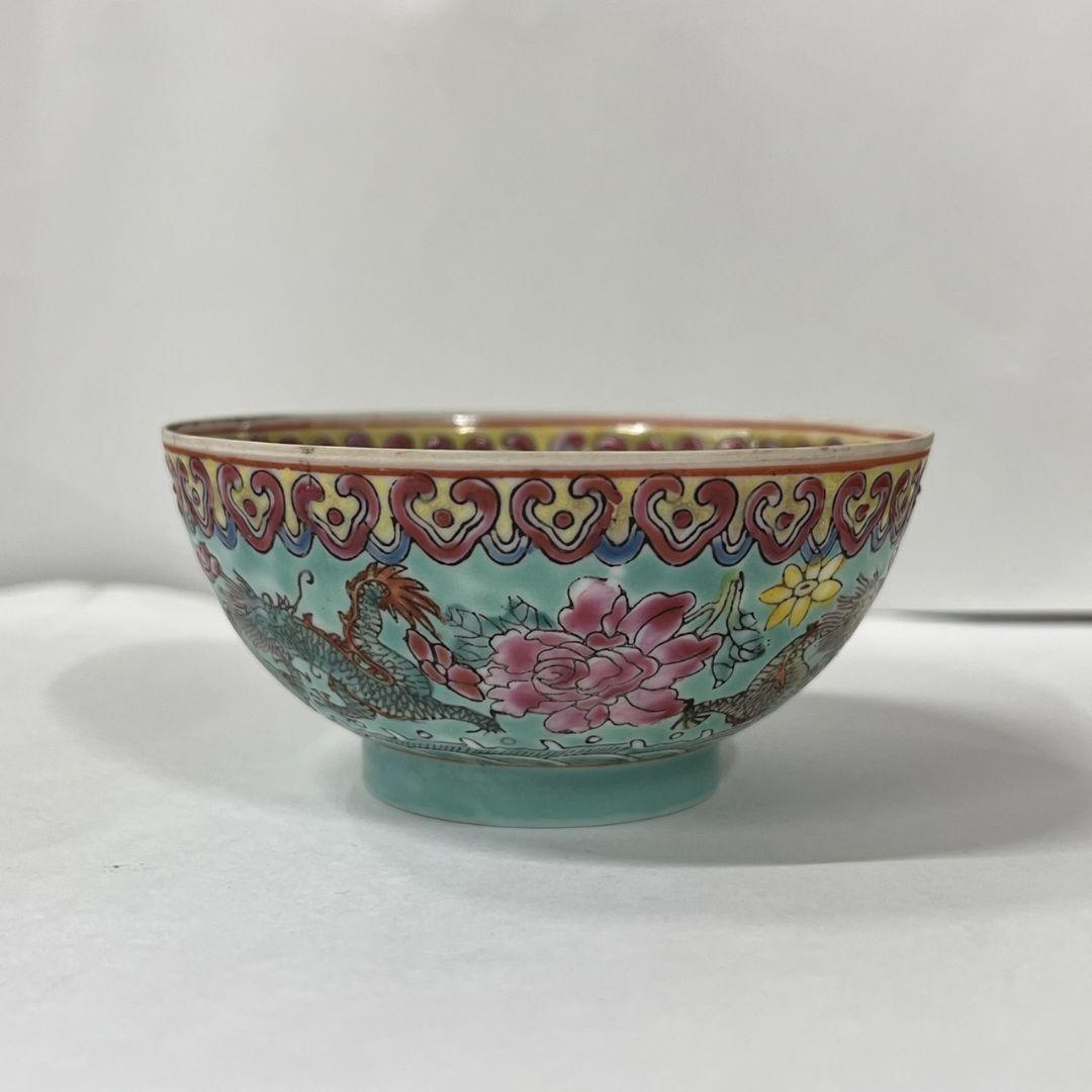 K◇景徳鎮 骨董 色彩磁器 龍華図文 茶器 唐物 中国美術 - メルカリ