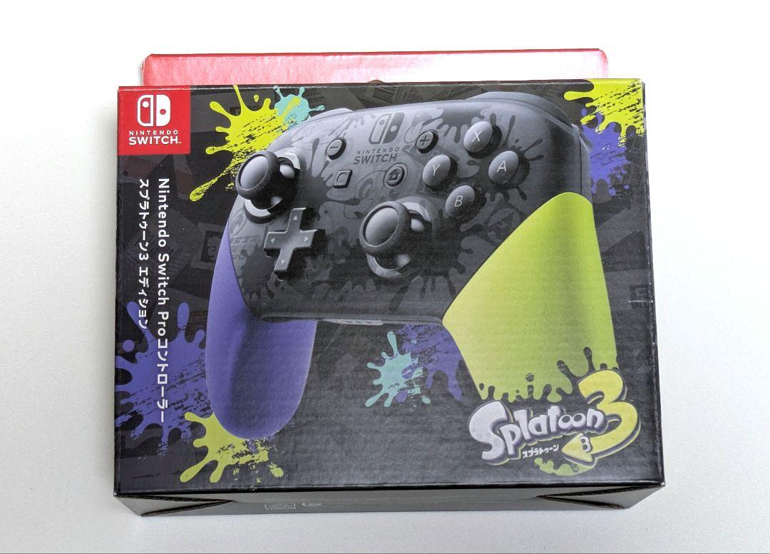 未使用品 Nintendo Switch Proコントローラー スプラトゥーン3 5,600円